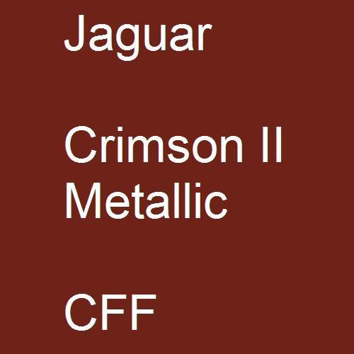 Jaguar, Crimson II Metallic, CFF.